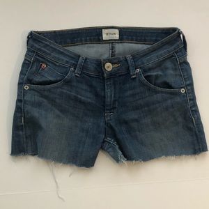 Hudson cut off jean shorts